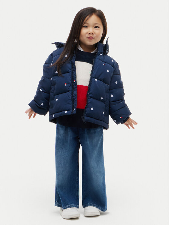 Tommy Hilfiger Tommy Hilfiger Winterjacke KS0KS00811 Dunkelblau Regular Fit