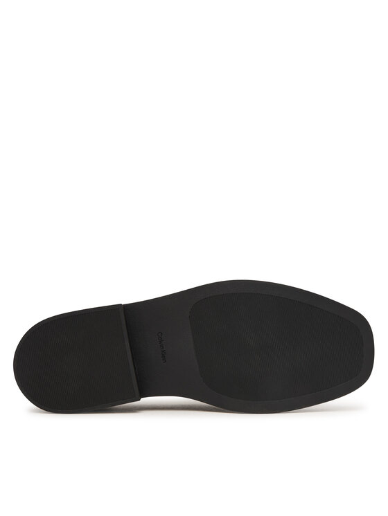 Calvin Klein Calvin Klein Lords Square Loafer Lth HW0HW03183 Fekete