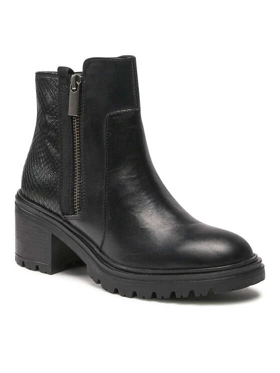 Geox Geox Botki D Damiana B D26QCB 04341 C9999 Czarny
