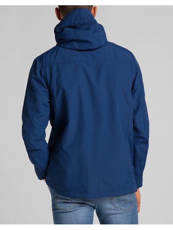 Lee Lee Kurtka zimowa FISHERMAN ANORAK Niebieski Regular Fit