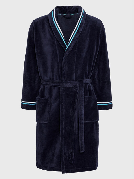 HOM HOM Accappatoio Transat 402443 Blu scuro