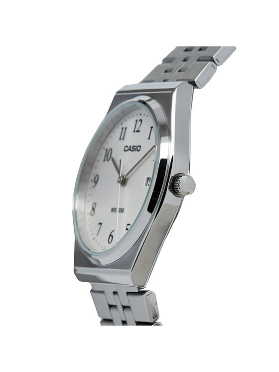 Casio Casio Zegarek MTP-B145D-7BVEF Srebrny