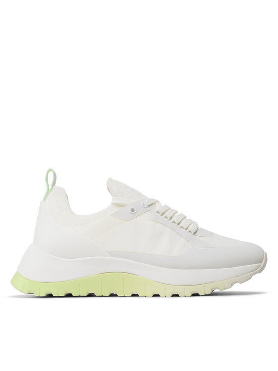Calvin Klein Calvin Klein Tossud Knit Runner Dynamic Lace Up HW0HW01446 Valge