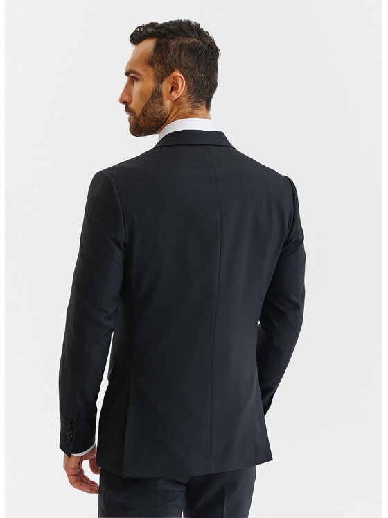 Pako Lorente Pako Lorente Marynarka P22WF-3G-039 Czarny Slim Fit