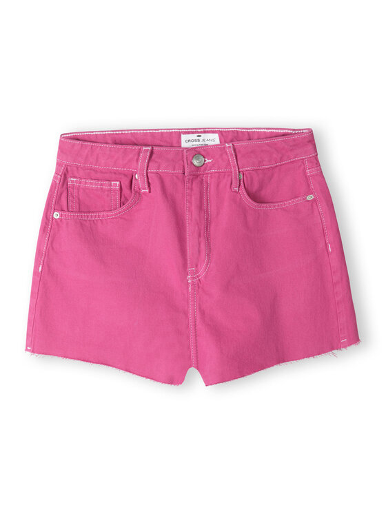 Cross Jeans Cross Jeans Szorty jeansowe C 4726-007 Różowy
