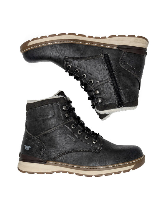 Mustang Mustang Schnürschuhe 4141-604-259 Grau