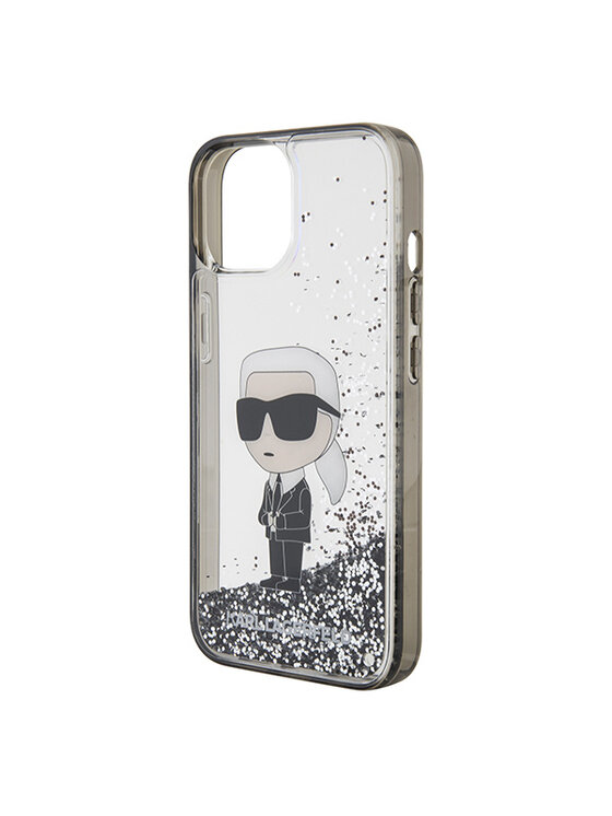 KARL LAGERFELD KARL LAGERFELD Etui na telefon iPhone 15 Przezroczysty