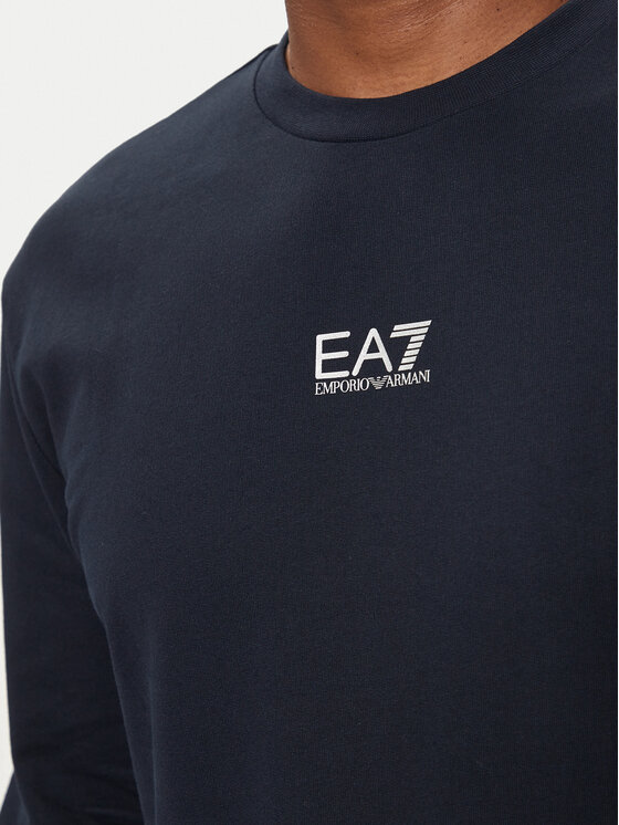 EA7 Emporio Armani EA7 Emporio Armani Džemperis ar kapuci 8NPM30 PJVRZ 0562 Tumši zils Regular Fit