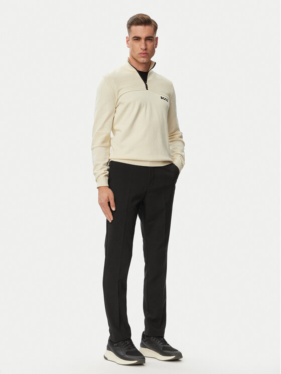 BOSS BOSS Чино панталони Goc Swing 50564285 Черен Regular Fit
