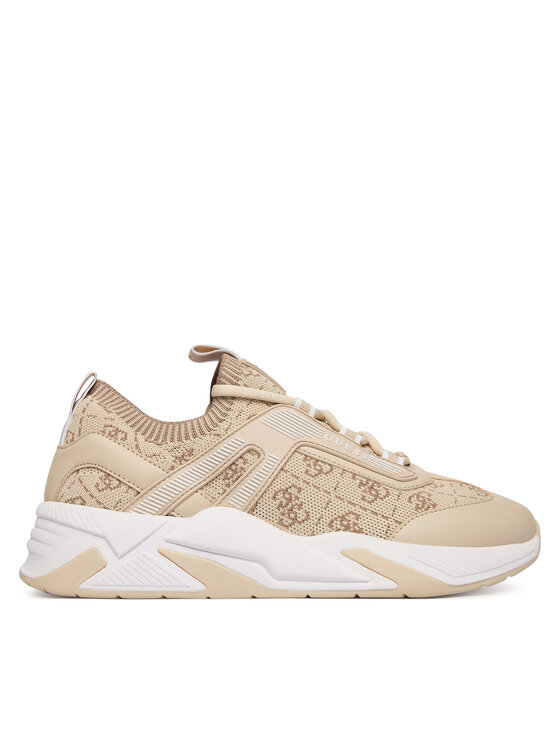 Guess Sneakersy FLPGEN FAM12 Beżowy