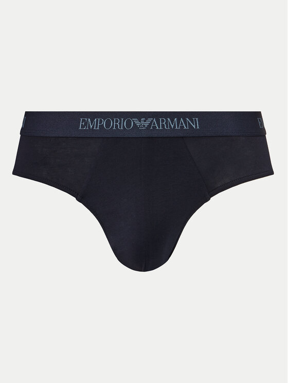 Emporio Armani Underwear Emporio Armani Underwear Набір з 3 пар сліпів 111624 4F722 75536 Cиній