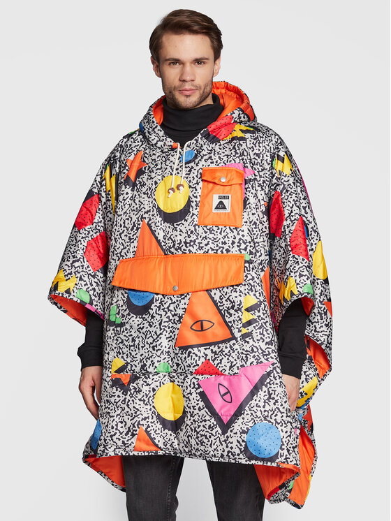 Poncho 223ACU5601 Multicolore Relaxed Fit