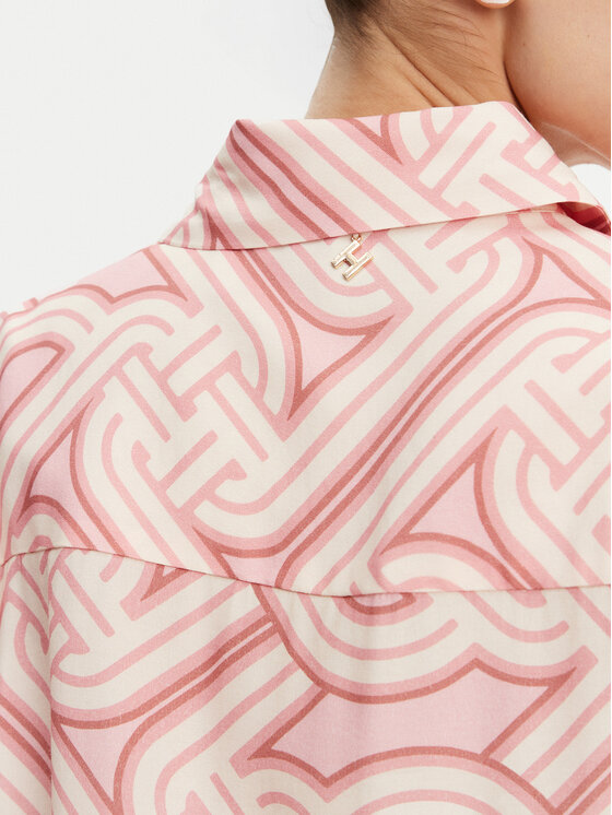 Silvian Heach Silvian Heach Camicia GPP25414CA Rosa Regular Fit