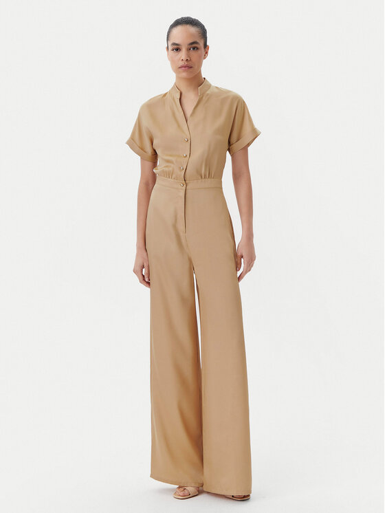 Liu Jo Liu Jo Jumpsuit WA5177 T5973 Beige Regular Fit