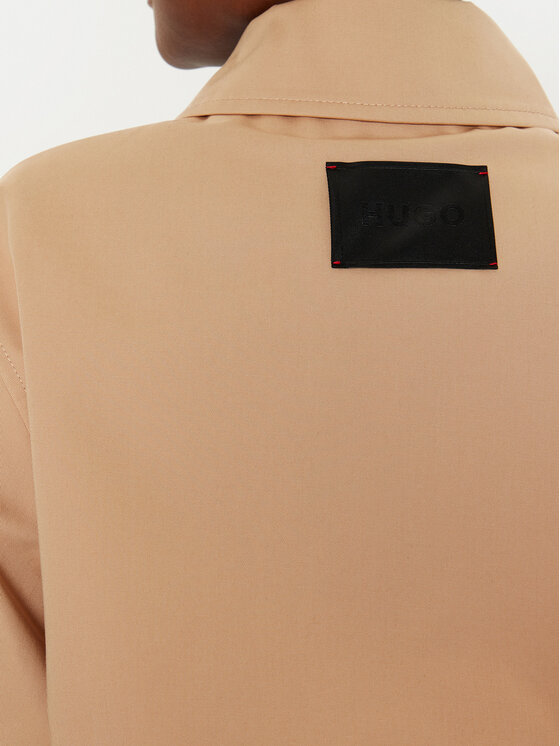 HUGO HUGO Trencz 50529938 Beżowy Regular Fit