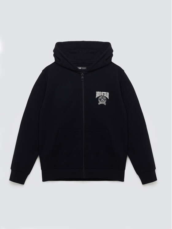 BIG STAR BIG STAR Bluza ARONER Czarny Comfort Fit