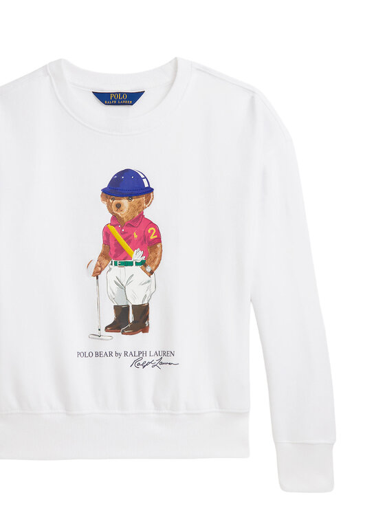 Polo Ralph Lauren Polo Ralph Lauren Світшот 313A96116003 Білий Relaxed Fit