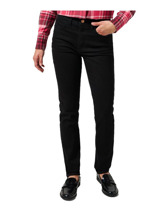 Wrangler Wrangler Jeansy Slim Czarny Slim Fit