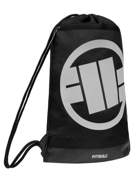 PITBULL PITBULL Worek Worek sportowy Logo II uniwersalny Czarny