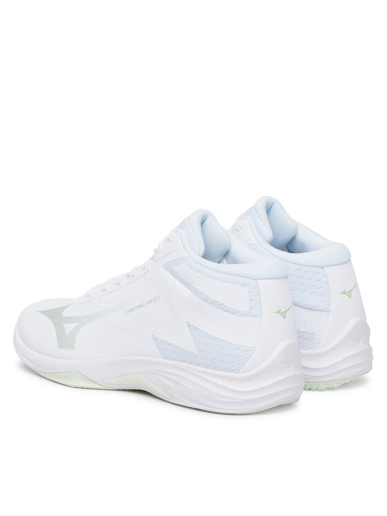 Mizuno Mizuno Halové topánky Lightning Select Mid V1GC2675 Biela