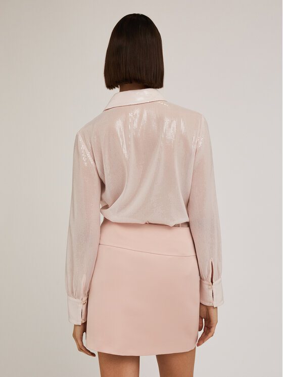 Motivi Motivi Camicia 5211Q000772N006 Rosa Regular Fit