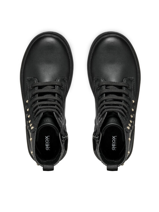 Geox Geox Botine Eclair J469QA 000BC C9999 S Negru