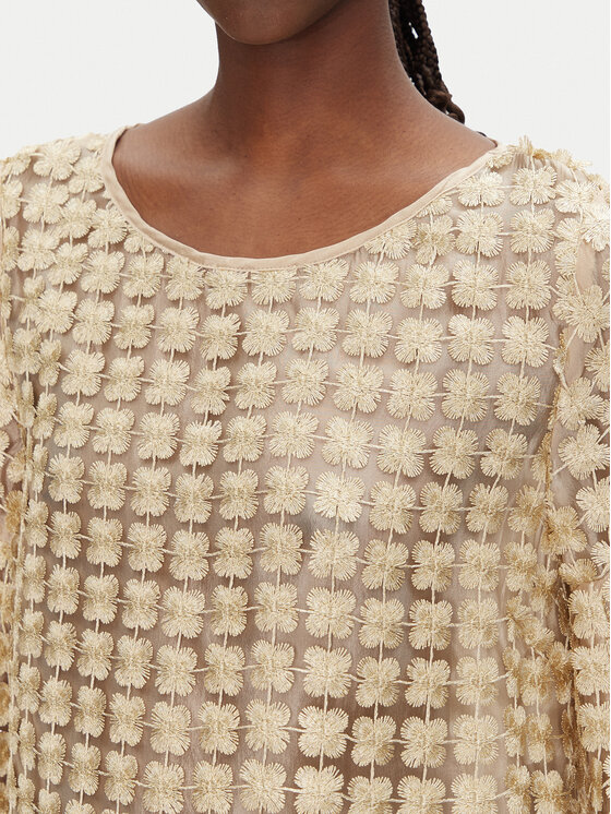 Bruuns Bazaar Bruuns Bazaar Блузка Carisa BBW4529 Золотий Loose Fit