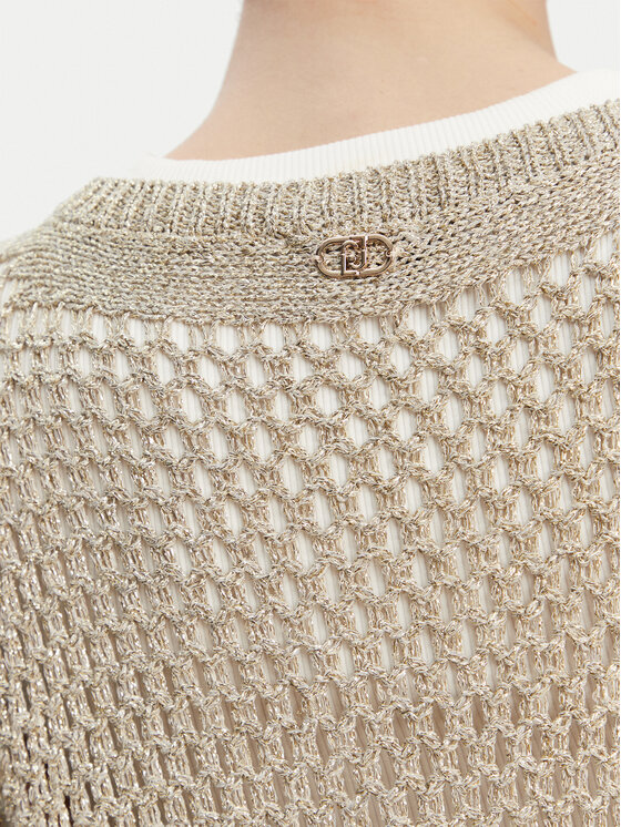Liu Jo Beachwear Liu Jo Beachwear Пляжна сукня VA5166 MA70D Золотий Relaxed Fit