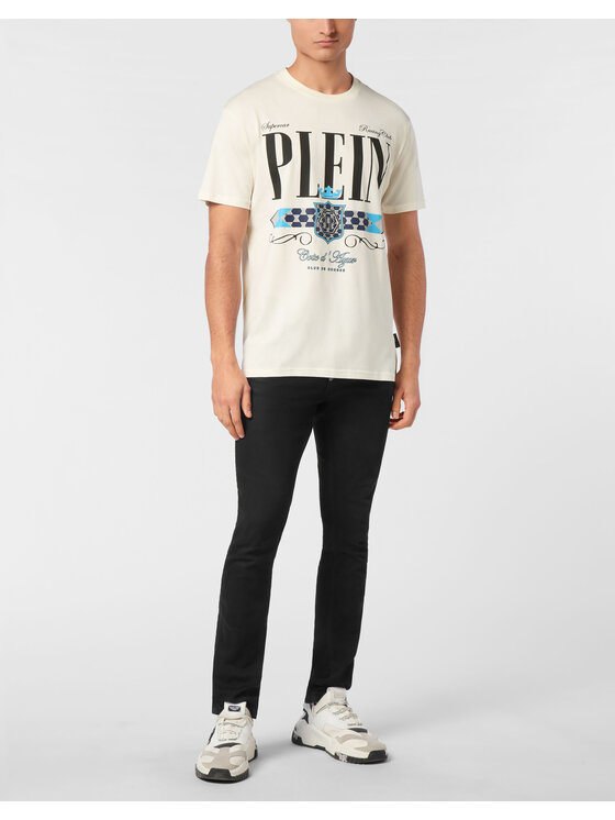 PHILIPP PLEIN PHILIPP PLEIN T-shirt 24673 Bianco Regular Fit