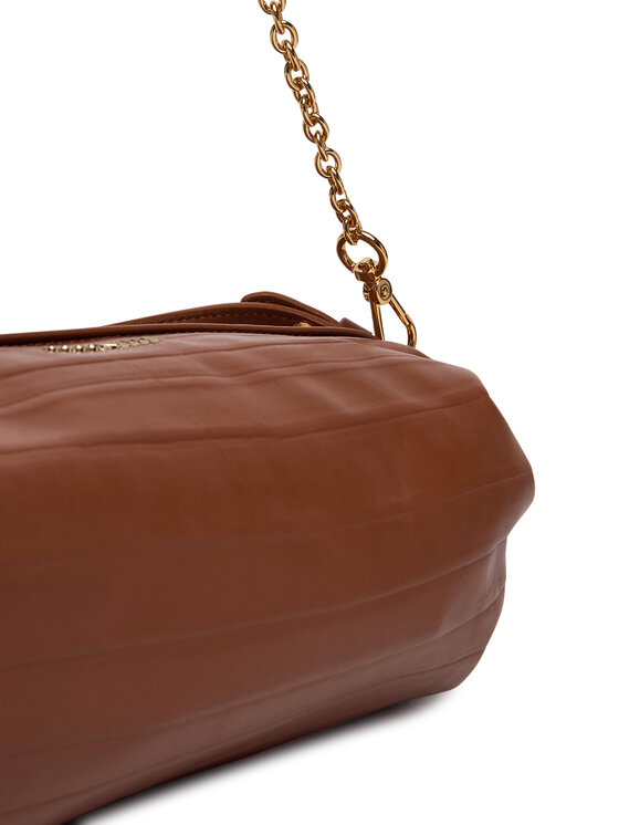 Coccinelle Coccinelle Ročna torba U4Q Coccinelle Roll Plisse E1 U4Q 15 02 01 Rjava