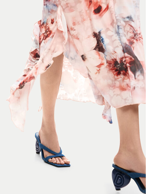 Desigual Desigual Sommerkleid Mallo 26SWVK35 Rosa Slim Fit