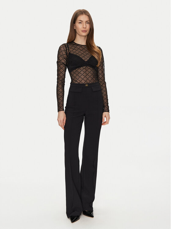 Elisabetta Franchi Elisabetta Franchi Body BO-021-51E2-V260 Černá Slim Fit