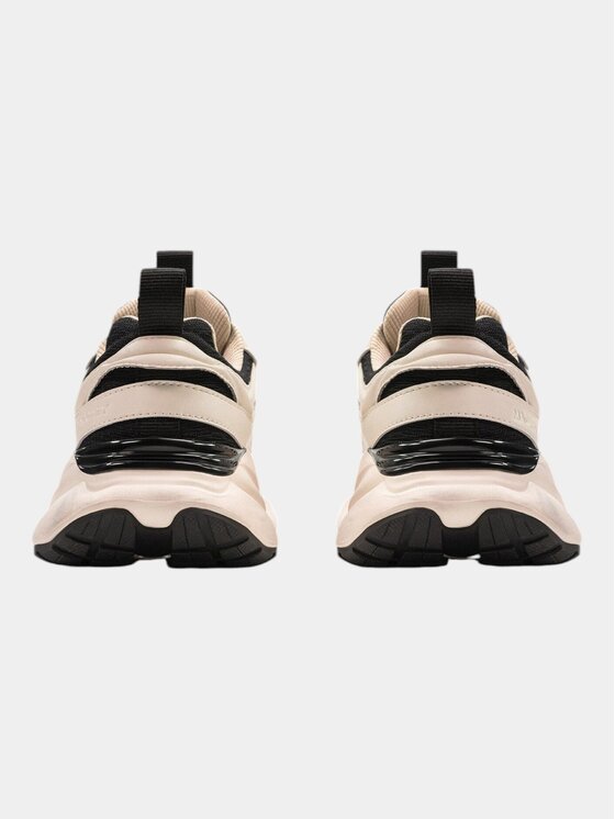 MADE BY SOCIETY MADE BY SOCIETY Sneakersy MBS 02 BEIGE/BLACK W - I15966 Czarny