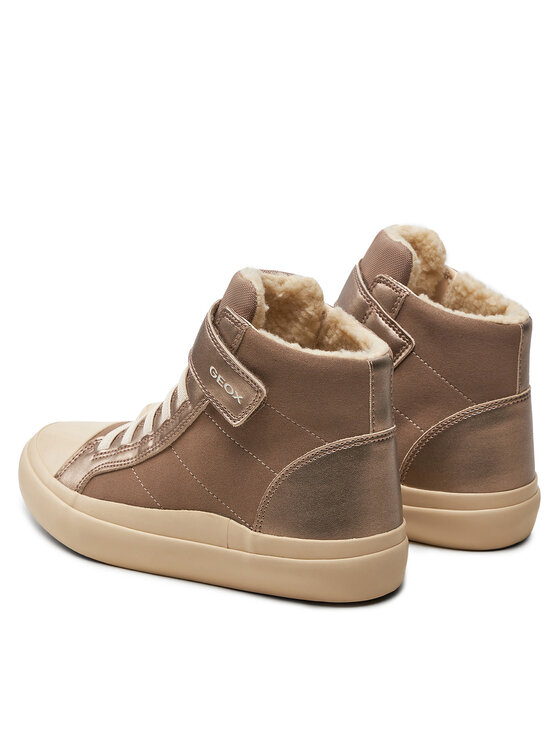 Geox Geox Tenisice J Gisli Girl J464NI 0AUAJ C5005 M Bež