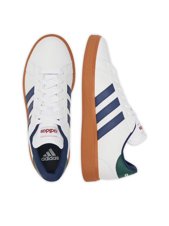 adidas adidas Sneakersy GRAND COURT BASE 2.0 JH8614 Bílá