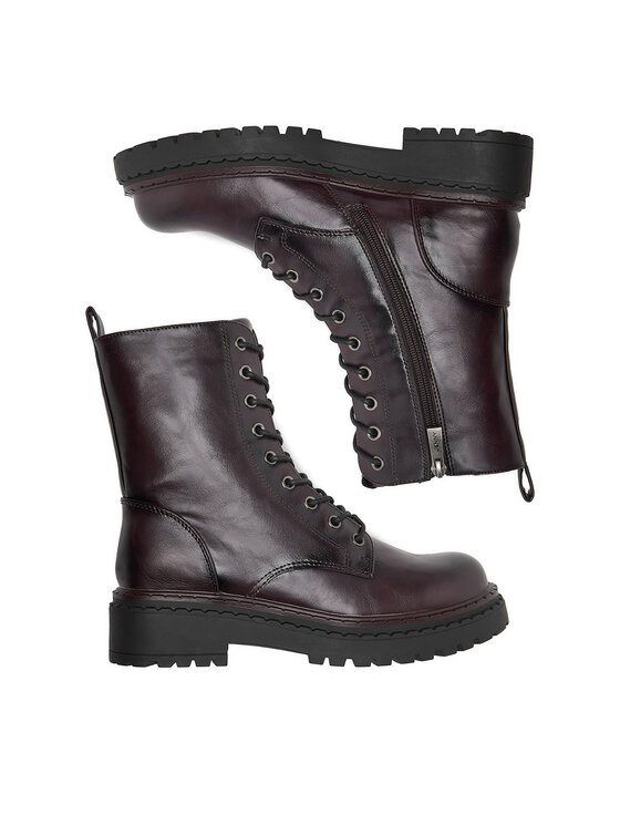 JENNY JENNY Schnürschuhe CEO-DFH59086-20 Dunkelrot