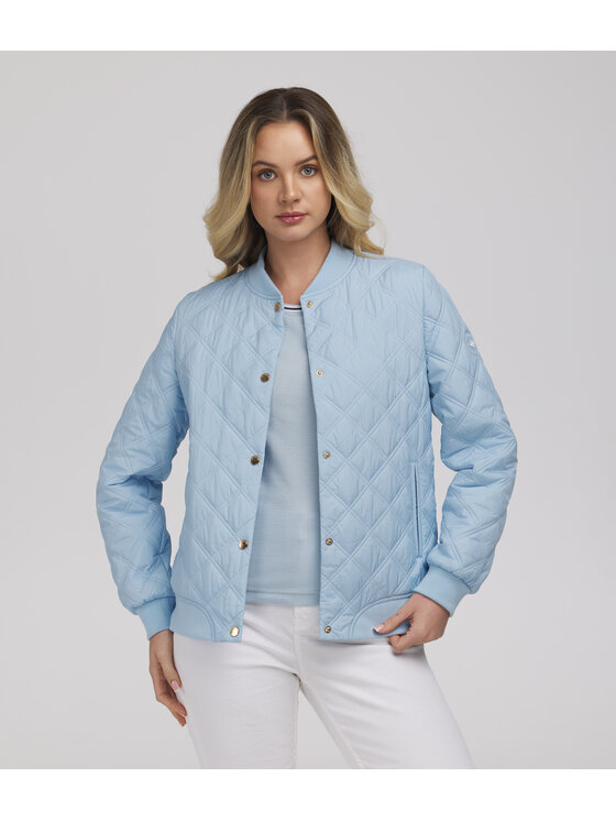 Lee Cooper Lee Cooper Kurtka damska KURTKA D BETTY 5026 SKYWAY Niebieski Regular Fit