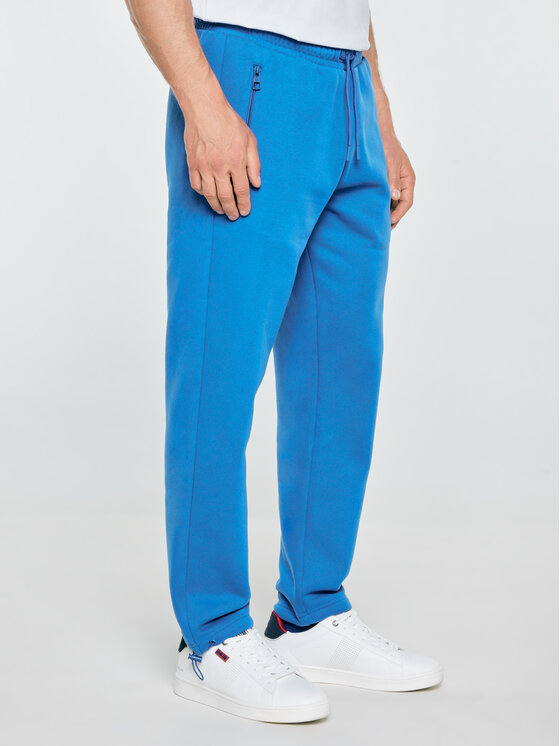 BIG STAR BIG STAR Spodnie dresowe MELANN Niebieski Basic Fit