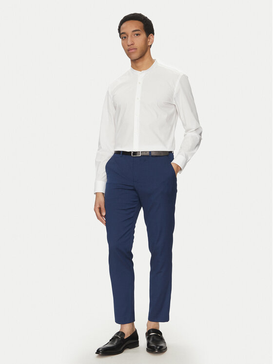 BOSS BOSS Camicia H-HANK-S-STAN-C3-252 50539176 Bianco Slim Fit