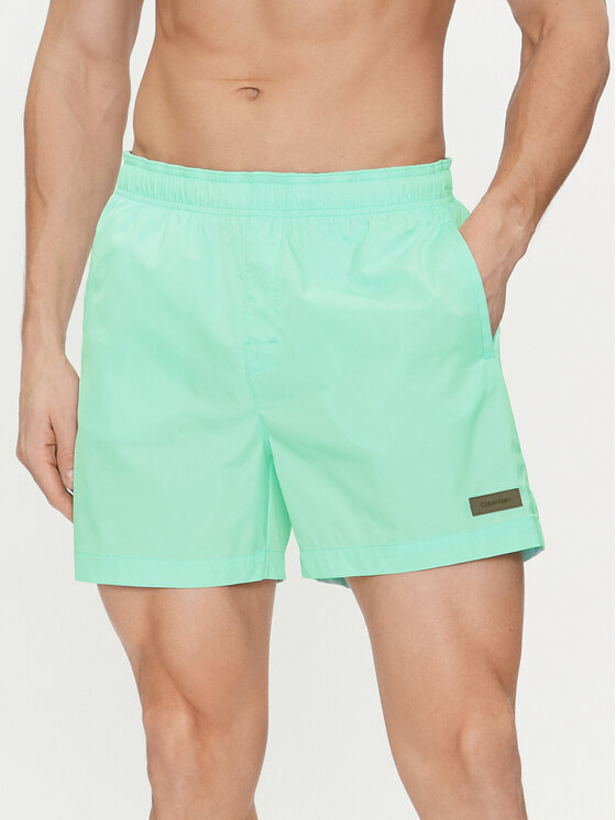 Calvin Klein Swimwear Plavecké šortky KM0KM00939 Modrá Regular Fit