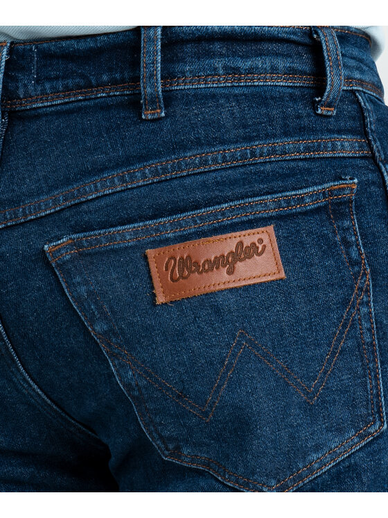 Wrangler Wrangler Jeansy Texas Granatowy Regular Fit
