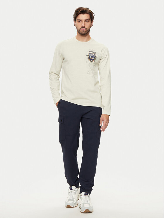 Aeronautica Militare Aeronautica Militare Longsleeve 242TS2300J652 Бежевий Regular Fit
