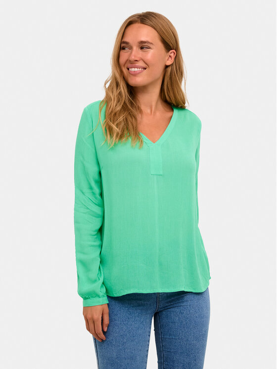 Kaffe Kaffe Bluse Amber 501032 Grün Regular Fit