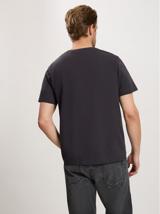 Cross Jeans Cross Jeans T-Shirt 16052-021 Szary Regular Fit