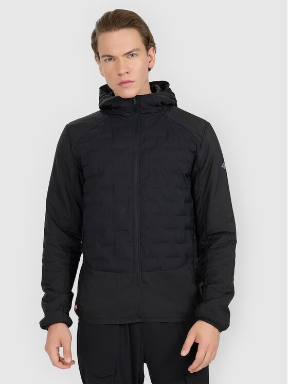 4F 4F Μπουφάν outdoor 4FWAW25TTJAM0799-20S Μαύρο Regular Fit
