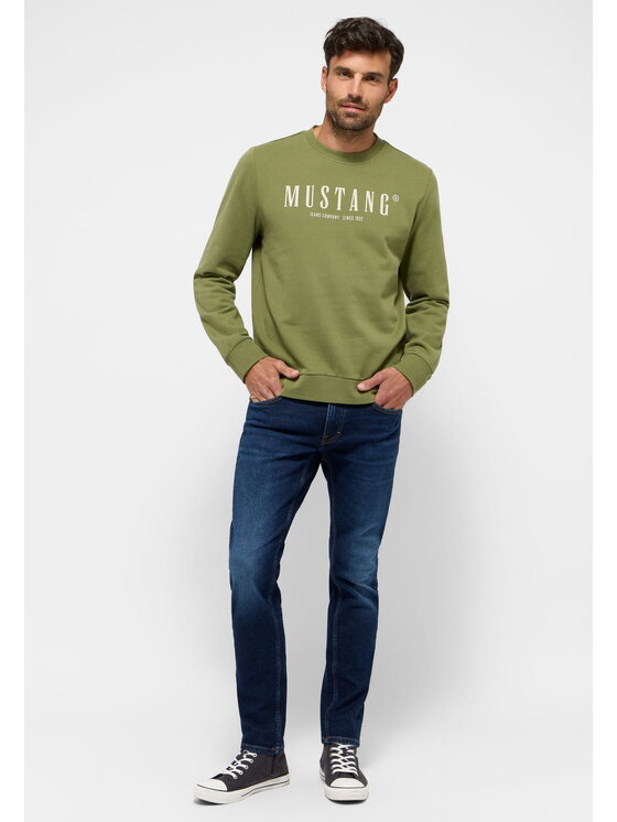 Mustang Mustang Jeansy 1015865 5000 801 Niebieski Slim Fit