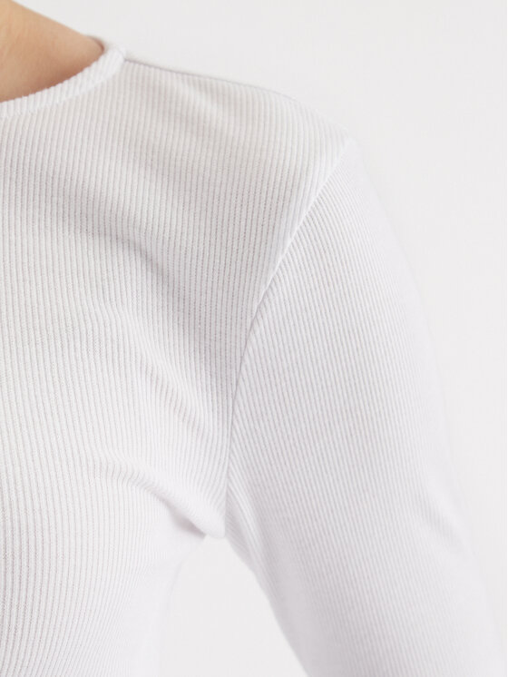 Noisy May Noisy May Majica Maya 27027280 Bijela Slim Fit