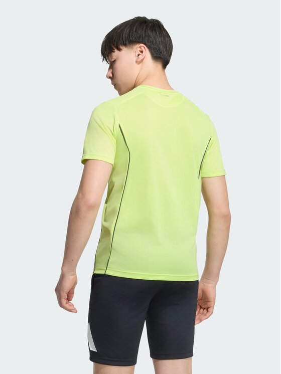 adidas adidas Koszulka techniczna 168922 Żółty jasny Regular Fit