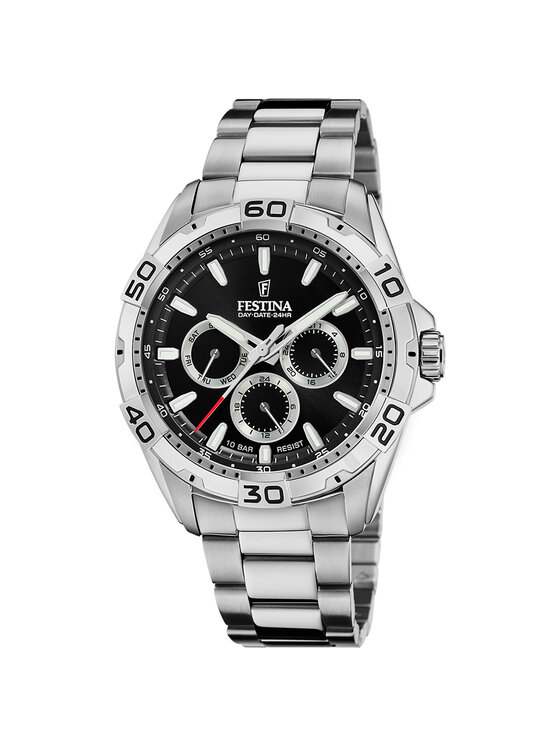 Festina Festina Zegarek F20623-4 Srebrny