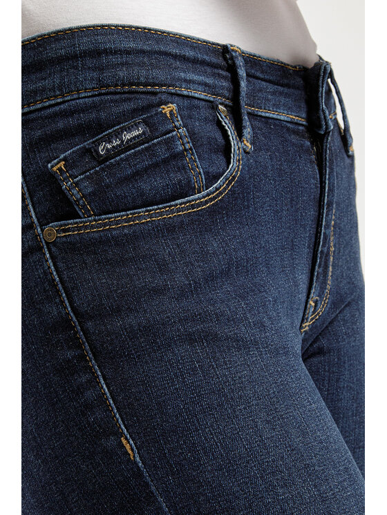 Cross Jeans Cross Jeans Jeansy P 474-128 Niebieski Super Skinny Fit